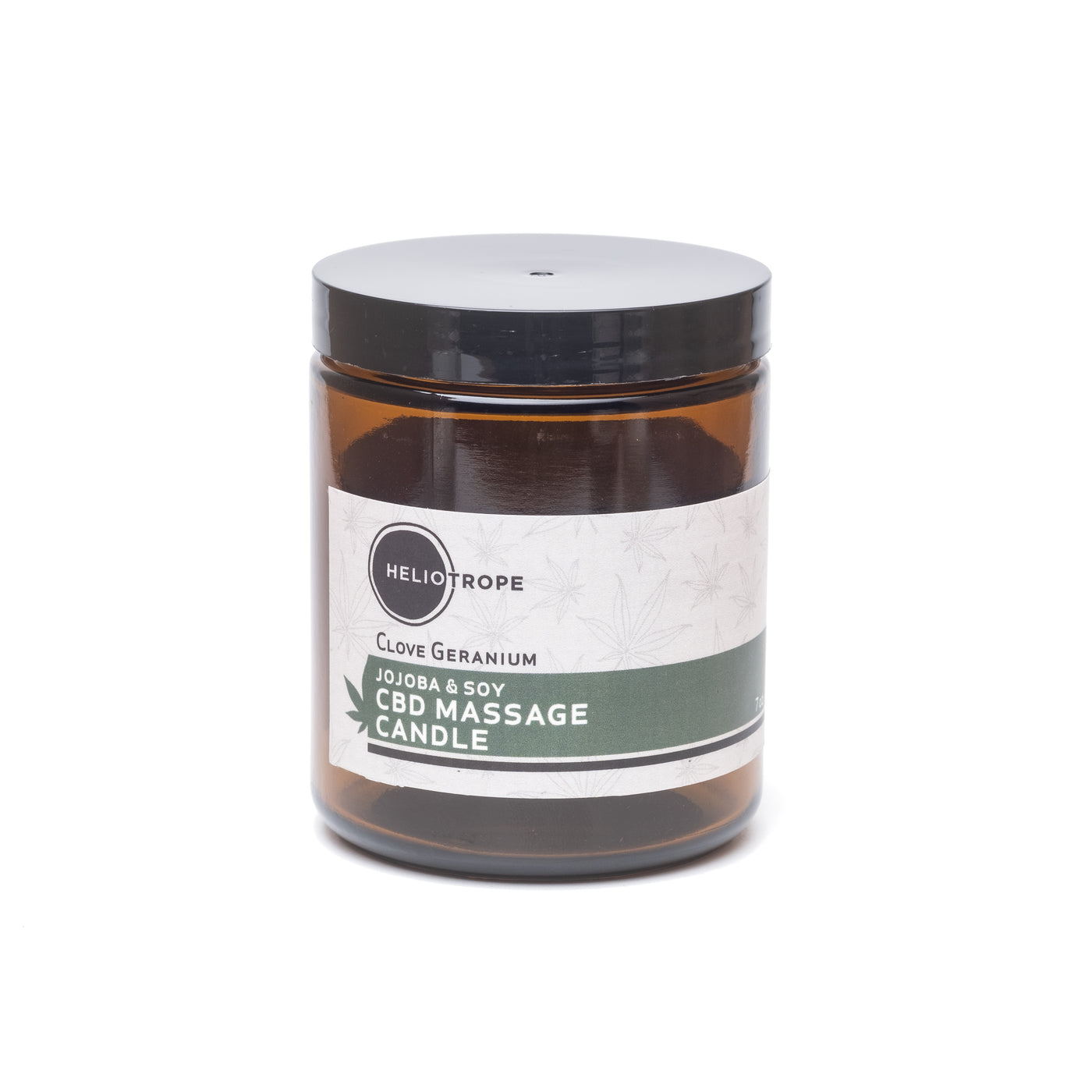 organic CBD soy massage candle